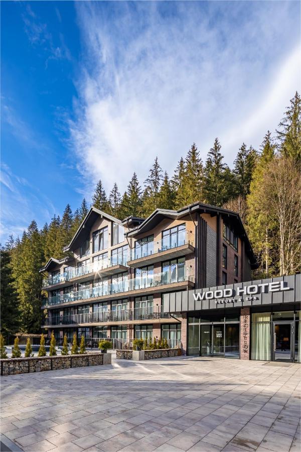 Wood Hotel Resort & Spa Bukovel Exterior foto